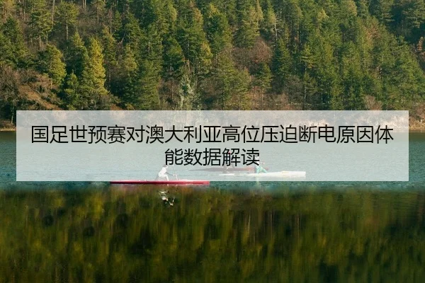 国足世预赛对澳大利亚高位压迫断电原因体能数据解读